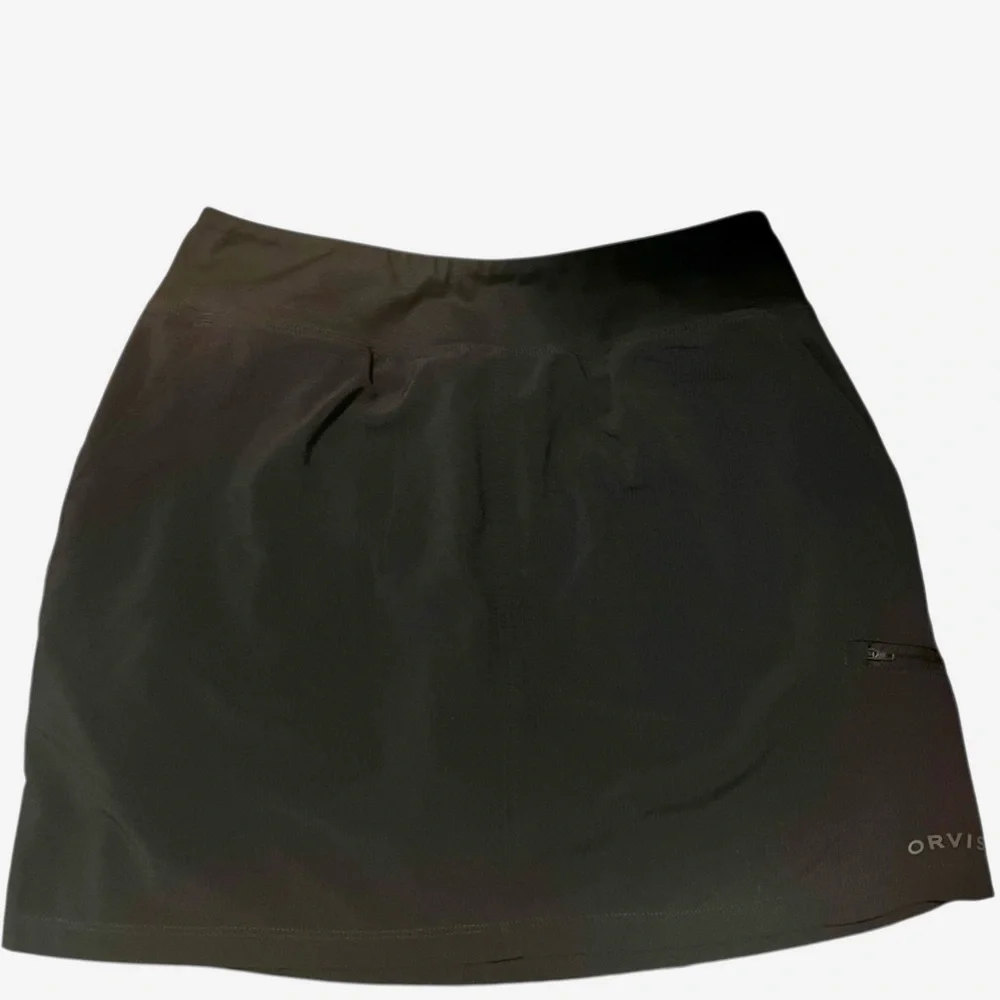 Orvis Black Skort with Pockets - Picture 2 of 5